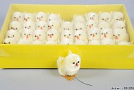 EASTER CHENILLE KÜKEN GELB 3CM PRO 36 STÜCK