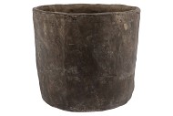 IRON STONE GRIJS POT 30X28CM