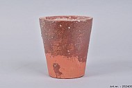 TERRA POT CIRE CONIQUE BRUN 14X15CM