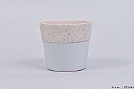 VERONA POT LIGHT GREY 12X11CM