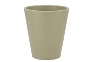 CERAMIC PISTACHE MATT POT ORCHID 15X15CM