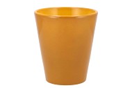 CERAMIC SHINY CURRY POT ORCHID 15X15CM NM
