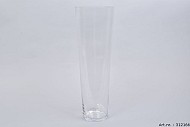VERRE VASE CONIQUE COLDCUT 17X50CM