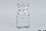 DIAMANT KLAR GLAS 12X20CM