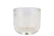 GLAS POT ZWAAR ROND 10X9CM