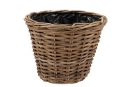 ROTAN BLOEMENVAAS 26X23CM