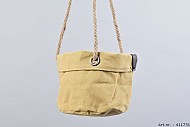 PLANTBAG TEXTILE HANGING BASKET OCHRE 18X14CM