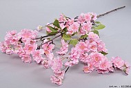 PRUNUS BRANCHE ROSE L129CM