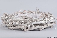TAKKENKRANS WHITEWASH 45X9CM
