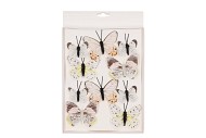 PICK BUTTERFLY ON CLIP COLOR MIX P/10 5-8CM