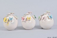 VLINDERVAAS WIT+KLEUR 12X14CM ASSORTI PER STUK