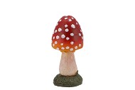 POLYSTONE MUSHROOM 6X6X12CM