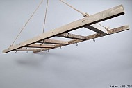DECO HANG LADDER HOUT 38X3X100CM