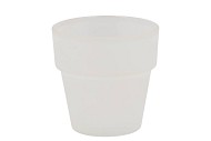 PORTE-BOUGIES EN VERRE FROSTED 7CM