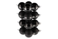 GLASS BALL COMBI BLACK 80MM P/16