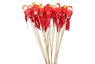 PARKIET OP STOK ROOD 15X50CM PER 25 STUKS