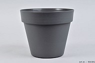 POT KUNSTSTOF ANTRACIET 20X17CM