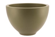 VINCI SHADED OLIVE DRAB BOWL SPHERE 27X18CM