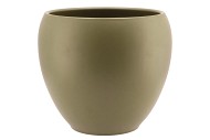 VINCI OLIVE DRAB FLOWERPOT 27X24CM