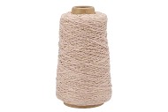 RIBBON JUTE FLAX ROPE PINK/GOLD 2MMX300MTR