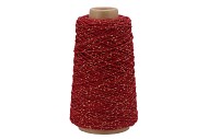 RIBBON JUTE FLAX ROPE RED/GOLD 2MMX300MTR