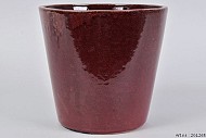 ALICANTE RUBY RED POT 24X22CM