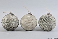 MARBLE GRÜN ORNAMENT 15CM SORTIERT PRO STÜCK