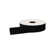 LINT VELVET ZWART (NR: 85) 25MM PER 5 METER