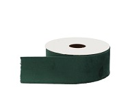 LINT VELVET GROEN (NR: 69) 40MM PER 5 METER