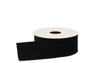 LINT VELVET ZWART (NR: 85) 40MM PER 5 METER