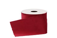 LINT VELVET BORDEAUX (NR: 25) 70MM PER 5 METER