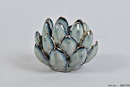 WAXINE DECO GREY BLUE ARTISJOK 7X6CM