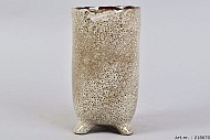 ST TROPEZ GRIS CLAIR VASE 13X25CM