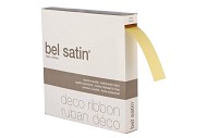 RIBBON SATIN 50 LICHTGEEL 100M X 25MM P/1