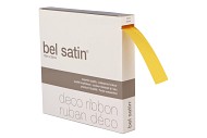 RIBBON SATIN 55 YELLOW 100M X 25MM P/1