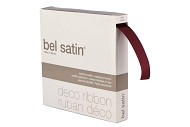 RIBBON SATIN (NR.22) WINE RED 25MM A 100 METER