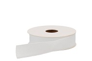 RIBBON TEXTILE (NR.00) WHITE 25MM A 20 METER