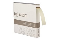 LINT SATIN (NR.72) CHAMPAGNE 25MM PER 100 METER