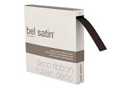 RIBBON SATIN (NR.76) DARK BROWN 25MM A 100 METER