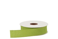 RIBBON TEXTILE (NR.62A) APPLE GREEN 25MM A 20 METER