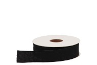 RIBBON TEXTILE (NR.85) BLACK 25MM A 20 METER