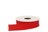 RIBBON TEXTILE (NR.20) RED 25MM A 20 METER