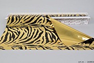 FOLIE CUTTING BOX ZEBRA GOLD 60CM PER 50 METER