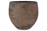 BALI INDONESIAN GREY POT 40X36CM