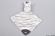 ZAZA-ZOO ZEBRA KNUFFELDOEK 30X23X6CM