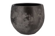 BALI BLACK COAL POT 30X27CM