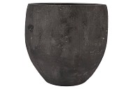 BALI BLACK COAL POT 40X36CM