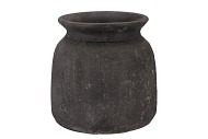 BALI BLACK COAL PITCHER 24X25CM