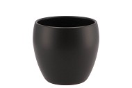 VINCI MAT NOIR POT DE FLEURS 14X13CM