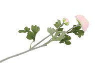 SILK RANONKEL TAK 2- BLOEM LICHTROZE L55CM